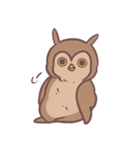 Owly's busy life（個別スタンプ：24）