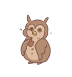 Owly's busy life（個別スタンプ：26）