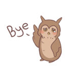 Owly's busy life（個別スタンプ：29）