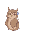 Owly's busy life（個別スタンプ：32）