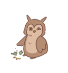 Owly's busy life（個別スタンプ：33）