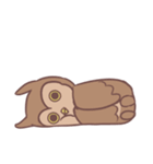 Owly's busy life（個別スタンプ：34）