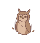 Owly's busy life（個別スタンプ：37）