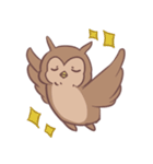 Owly's busy life（個別スタンプ：40）