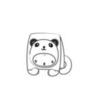 ペーパーにゃんこ（個別スタンプ：9）