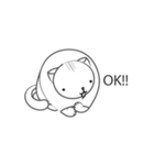 ペーパーにゃんこ（個別スタンプ：38）