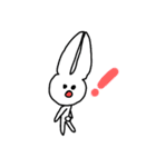 しろーいうさぎ（個別スタンプ：15）