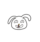 Sinister smile rabbit（個別スタンプ：9）
