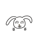 Sinister smile rabbit（個別スタンプ：12）