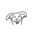 Sinister smile rabbit（個別スタンプ：20）