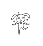 Sinister smile rabbit（個別スタンプ：24）