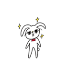 Sinister smile rabbit（個別スタンプ：36）