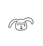 Sinister smile rabbit（個別スタンプ：39）