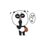 パンダのバスケットボール3（個別スタンプ：23）