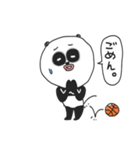 パンダのバスケットボール3（個別スタンプ：25）
