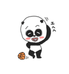 パンダのバスケットボール3（個別スタンプ：28）