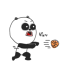 パンダのバスケットボール3（個別スタンプ：33）