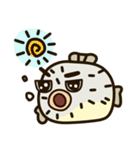 Spiky Blowfish（個別スタンプ：39）