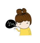 Hungry Fat Girl Thai V.01（個別スタンプ：17）
