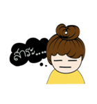 Hungry Fat Girl Thai V.01（個別スタンプ：18）