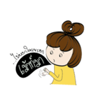 Hungry Fat Girl Thai V.01（個別スタンプ：19）
