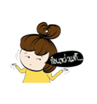 Hungry Fat Girl Thai V.01（個別スタンプ：26）