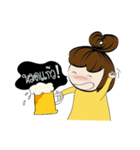 Hungry Fat Girl Thai V.01（個別スタンプ：27）
