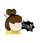 Hungry Fat Girl Thai V.01（個別スタンプ：28）