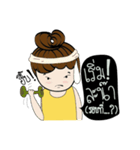 Hungry Fat Girl Thai V.01（個別スタンプ：31）