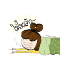 Hungry Fat Girl Thai V.01（個別スタンプ：32）