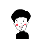 interesting cute boy new（個別スタンプ：8）