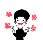 interesting cute boy new（個別スタンプ：13）