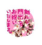 バラ、梅、桜、菜の花、たんぽぽの写真・改（個別スタンプ：40）