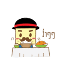 Mr. Mostacho（個別スタンプ：34）