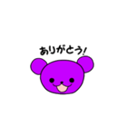Jオタベア -紫担用（個別スタンプ：5）