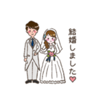 結婚式が楽しみになる♪太閤園花嫁スタンプ（個別スタンプ：23）