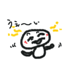 笑う雪だるま（個別スタンプ：4）