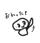 笑う雪だるま（個別スタンプ：32）