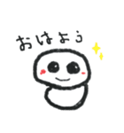 笑う雪だるま（個別スタンプ：35）