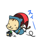 忍者ねこと友達のねずみ小僧（個別スタンプ：5）