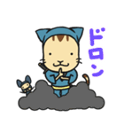 忍者ねこと友達のねずみ小僧（個別スタンプ：33）