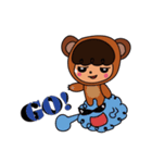 Mumi ＆ Bi bear（個別スタンプ：2）