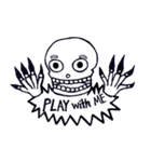 So..the skeleton ！！！（個別スタンプ：3）