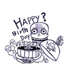 So..the skeleton ！！！（個別スタンプ：4）