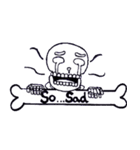 So..the skeleton ！！！（個別スタンプ：7）