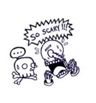 So..the skeleton ！！！（個別スタンプ：8）