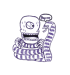 So..the skeleton ！！！（個別スタンプ：10）