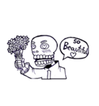 So..the skeleton ！！！（個別スタンプ：11）
