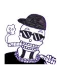 So..the skeleton ！！！（個別スタンプ：12）