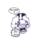 So..the skeleton ！！！（個別スタンプ：15）